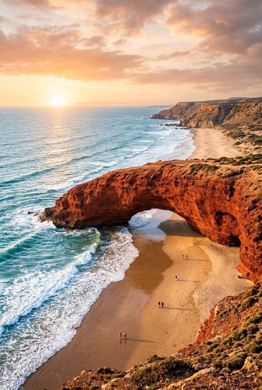 Arched Coastal View